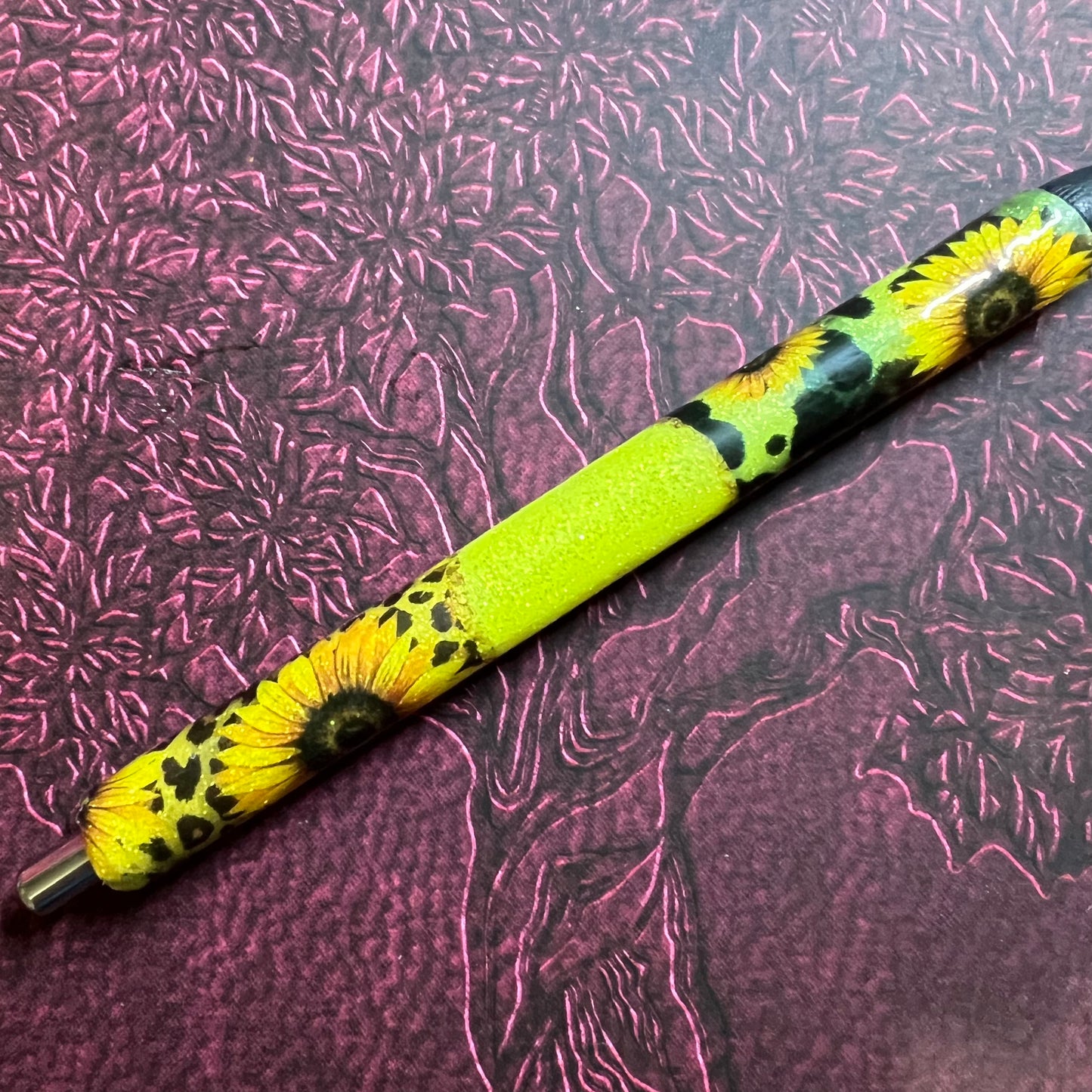 Sunflower epoxy pen RTS
