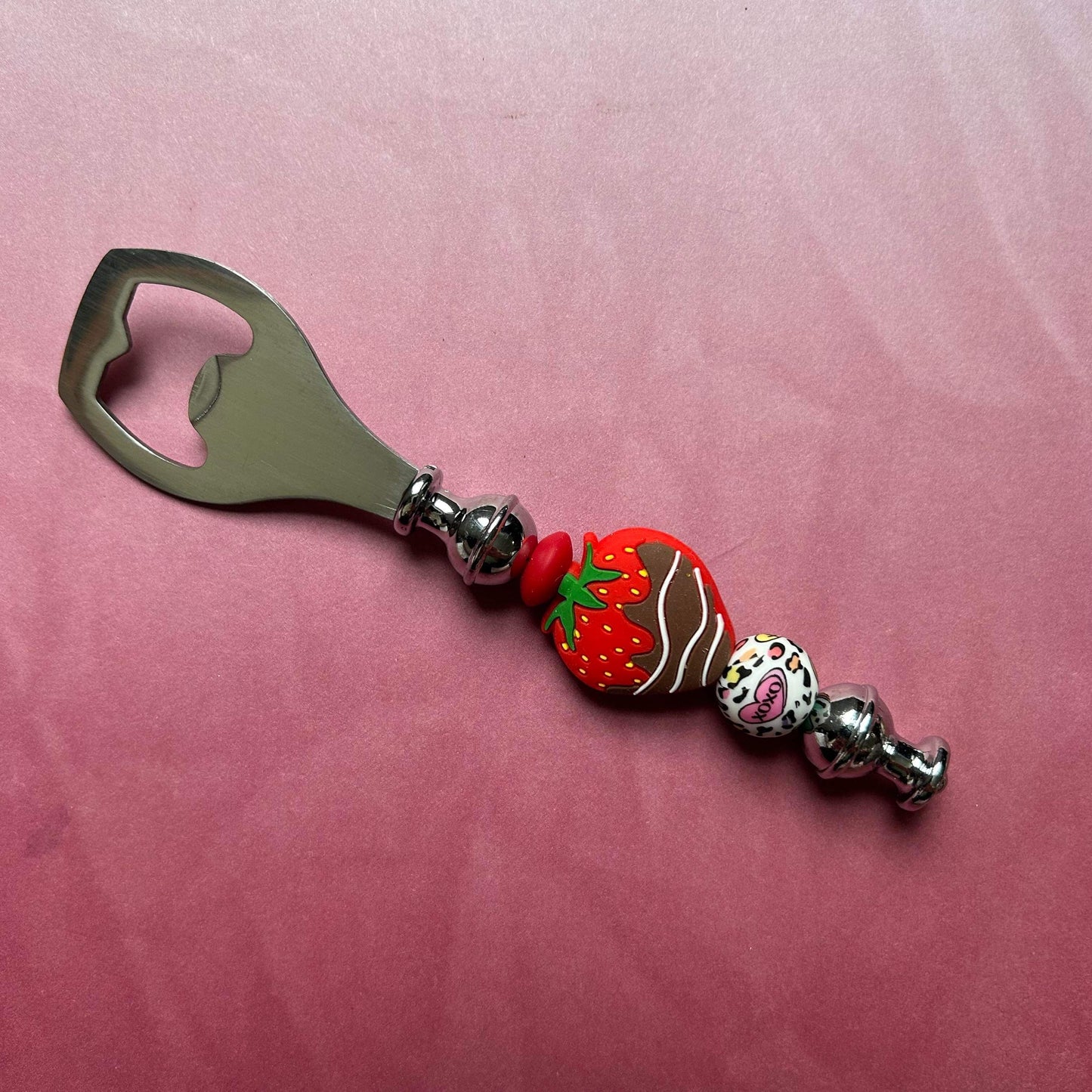 Chocolate Strawberry Bottle Opener RTS
