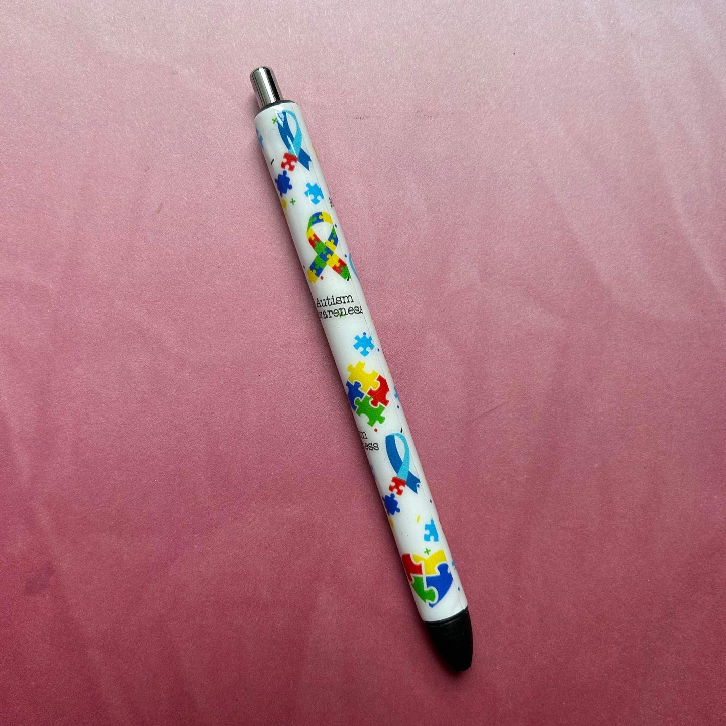 Autism Awareness Epoxy Pen