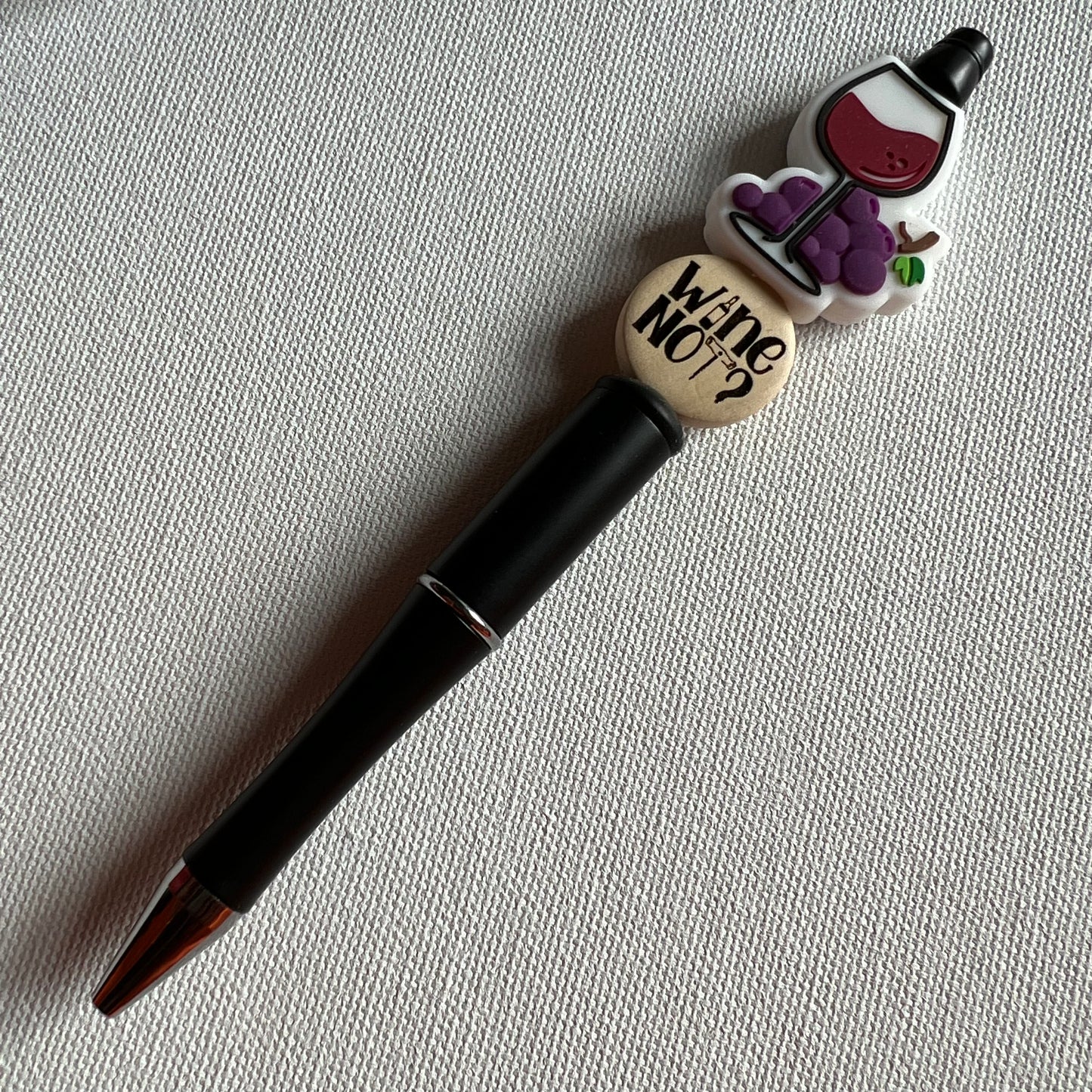 Wine-Not Beaded Pen RTS