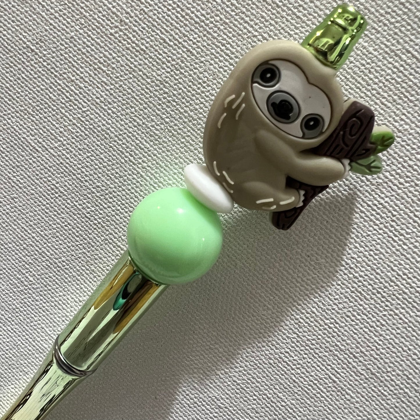 Sloth Beaded Pen RTS