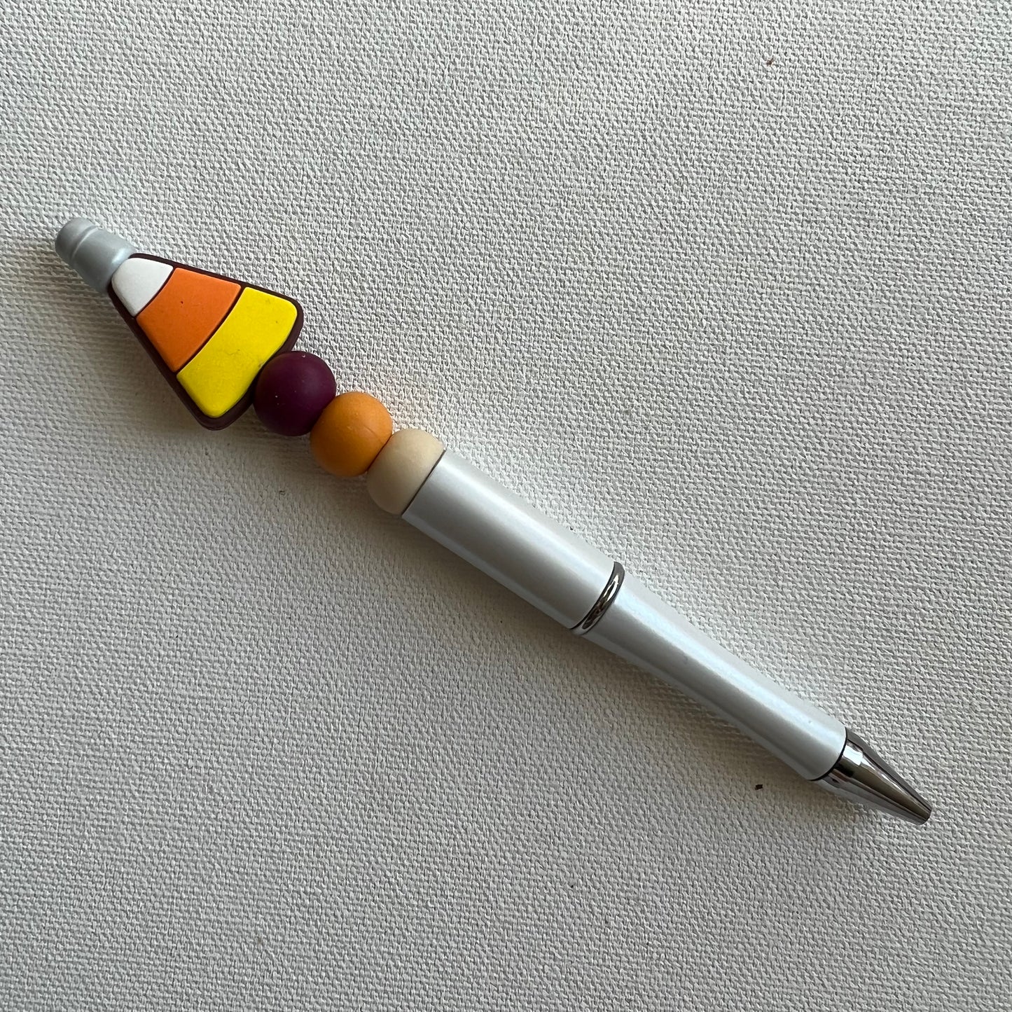 Autumn Candy Beaded Pen RTS