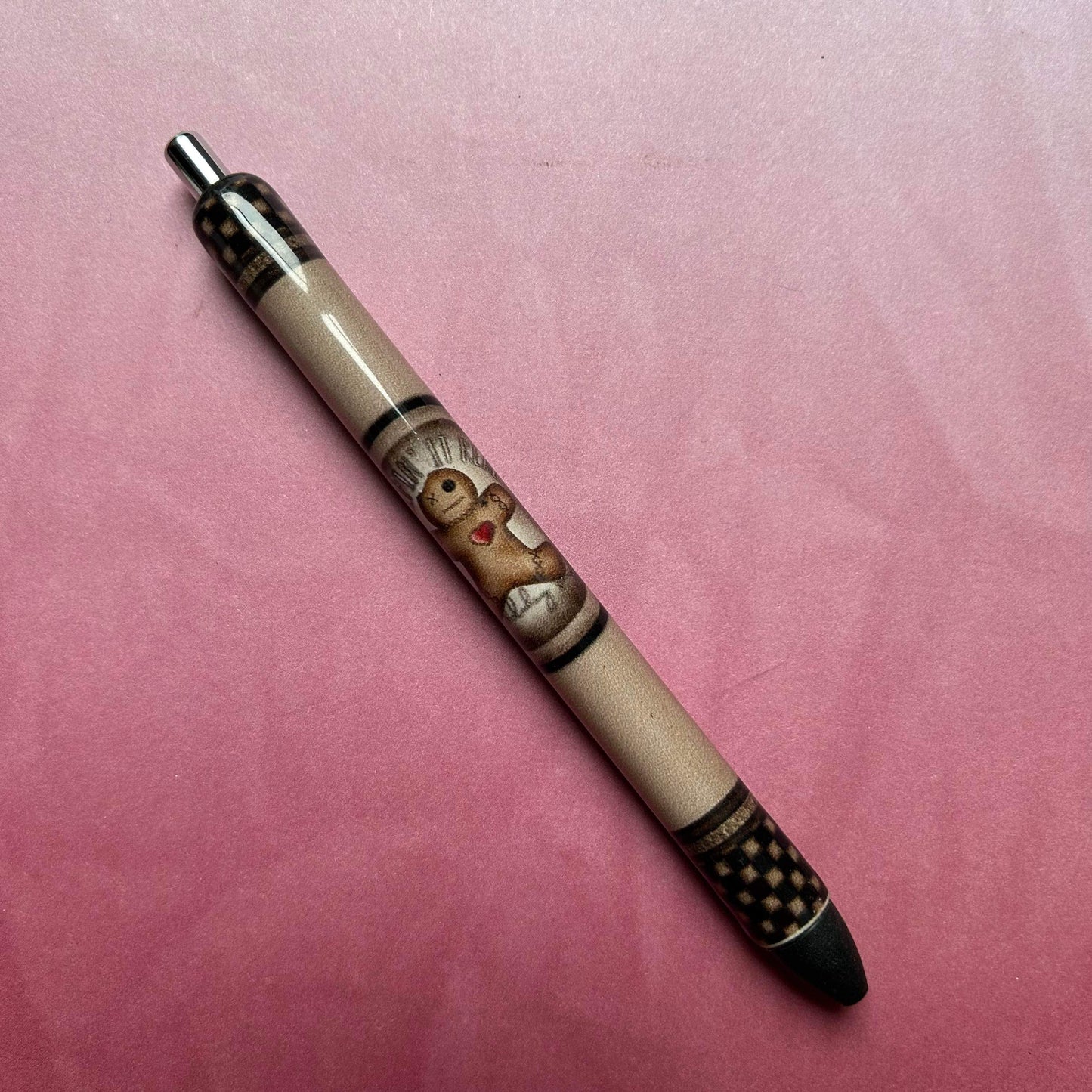 Creeping it Real Gingerbread Epoxy Pen RTS