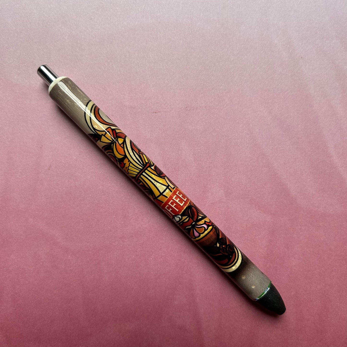 Coffee Lovers Epoxy Pen