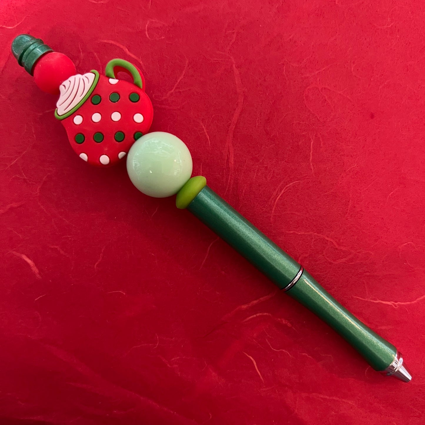 Christmas Coco Beaded Pen RTS