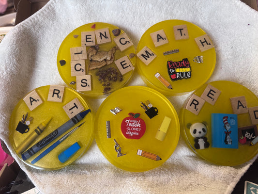 Teacher coaster