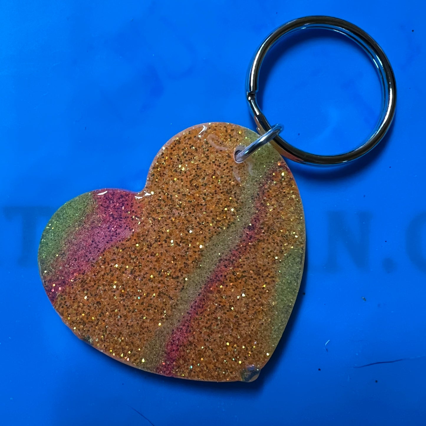 Heart shaped Acrylic Keychain RTS